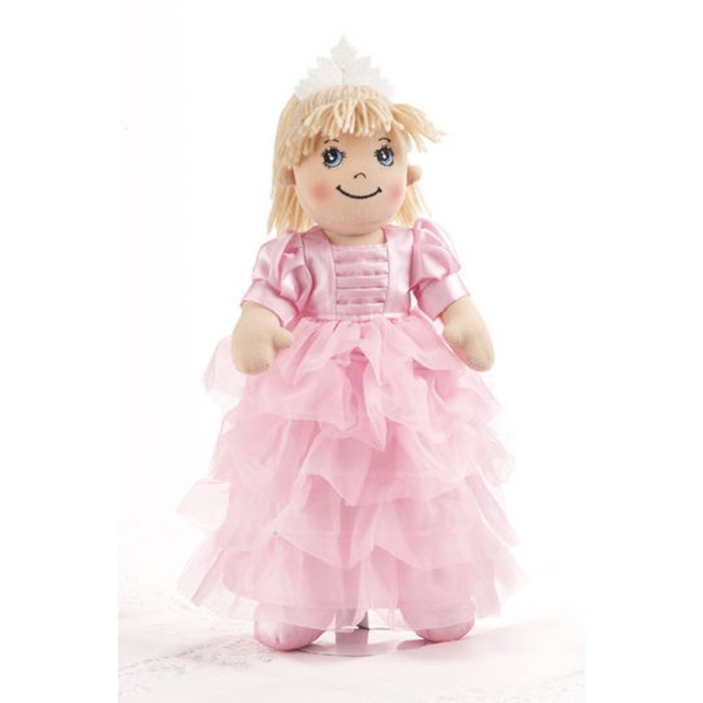Apple Dumplin Doll Princess Pink Cloth  Doll Delton  NEW